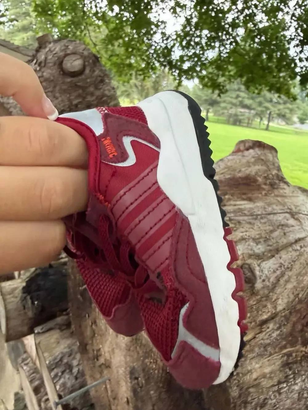 Adidas x 3M Nite Jogger Athletic Sneakers Collegiate Burgundy Red
